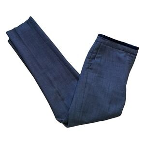 Hobbs London Black White Wool High Rise Ankle Trouser Dress Pants 2
